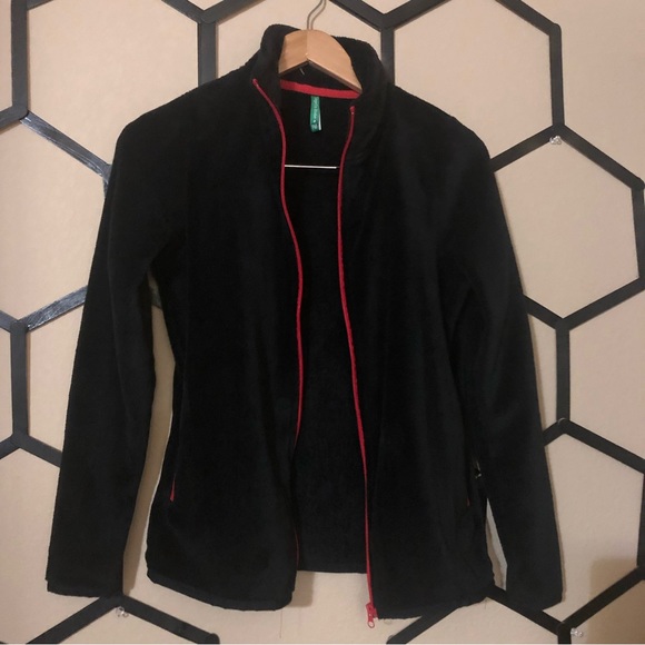 Angela BeBe fleece jacket Petite Medium - Picture 2 of 6